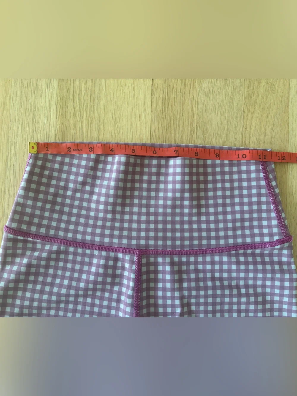 Alo Yoga Gingham Vapor Set